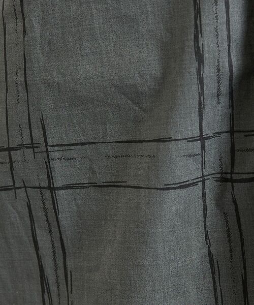 DESIGNWORKS / デザインワークス シャツ・ブラウス | ドローイングチェック スマイルポケット シャツ【予約】 | 詳細17