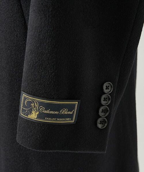 DESIGNWORKS / デザインワークス アウター | 【カシミヤ混】チェスターコート | 詳細6