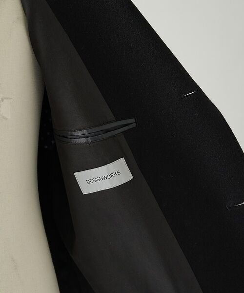 DESIGNWORKS / デザインワークス アウター | 【カシミヤ混】チェスターコート | 詳細9