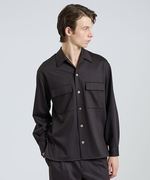 DESIGNWORKS / デザインワークス シャツ・ブラウス | モクロディー シャツ / セットアップ対応 / ストレッチ【予約】 | 詳細2