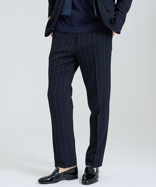 DESIGNWORKS / デザインワークス スラックス・ドレスパンツ | 【26S/S】ウールストレッチサッカーピンタックパンツ / セットアップ対応 / | 詳細2