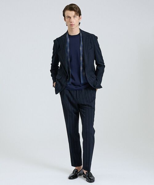 DESIGNWORKS / デザインワークス スラックス・ドレスパンツ | 【26S/S】ウールストレッチサッカーピンタックパンツ / セットアップ対応 / | 詳細6