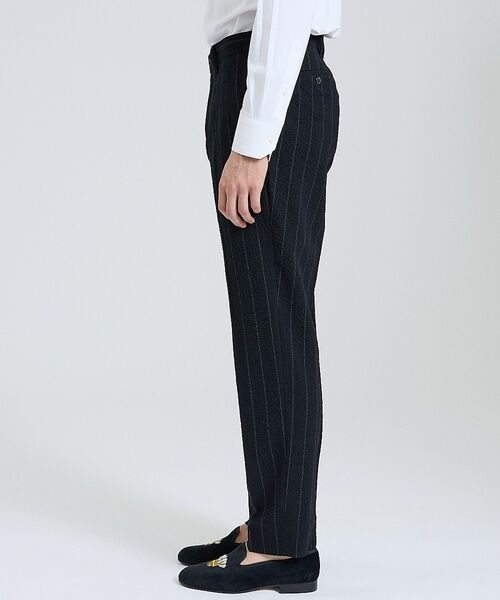 DESIGNWORKS / デザインワークス スラックス・ドレスパンツ | 【26S/S】ウールストレッチサッカーピンタックパンツ / セットアップ対応 / | 詳細9