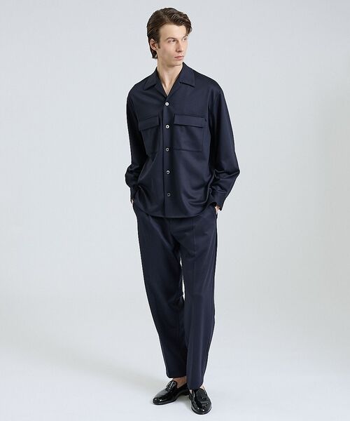 DESIGNWORKS / デザインワークス スラックス・ドレスパンツ | モクロディー ワイドテーパードパンツ / セットアップ対応 / ストレッチ【予約 | 詳細19