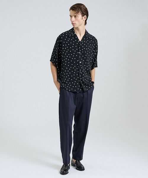 DESIGNWORKS / デザインワークス スラックス・ドレスパンツ | モクロディー ワイドテーパードパンツ / セットアップ対応 / ストレッチ【予約 | 詳細21