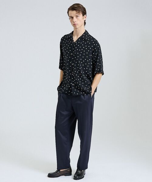 DESIGNWORKS / デザインワークス スラックス・ドレスパンツ | モクロディー ワイドテーパードパンツ / セットアップ対応 / ストレッチ【予約 | 詳細22