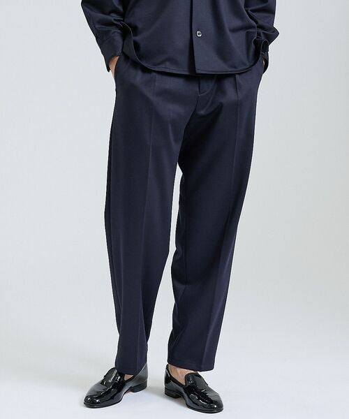 DESIGNWORKS / デザインワークス スラックス・ドレスパンツ | モクロディー ワイドテーパードパンツ / セットアップ対応 / ストレッチ【予約 | 詳細12