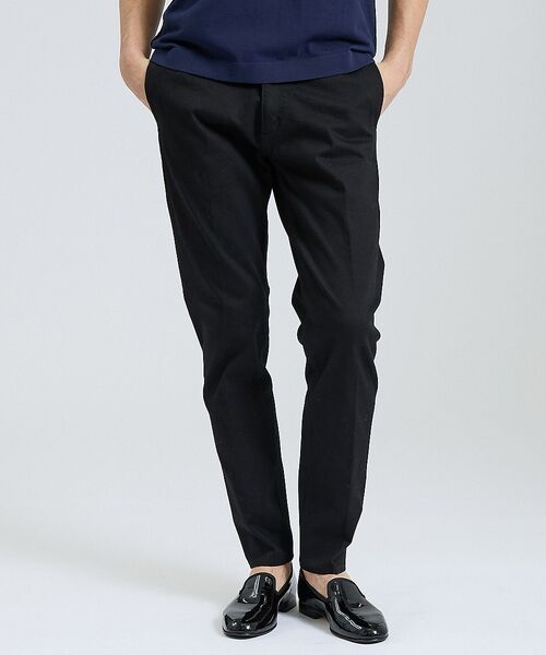 DESIGNWORKS / デザインワークス チノ・ワークパンツ | ハイパーストレッチ スリム チノパンツ【予約】（ブラック）