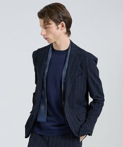 DESIGNWORKS / デザインワークス テーラードジャケット | 【26S/S】ウールストレッチサッカーピークドラペルジャケット / セットアップ