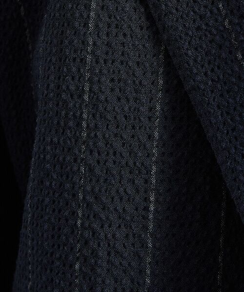 DESIGNWORKS / デザインワークス テーラードジャケット | 【26S/S】ウールストレッチサッカーピークドラペルジャケット / セットアップ | 詳細1