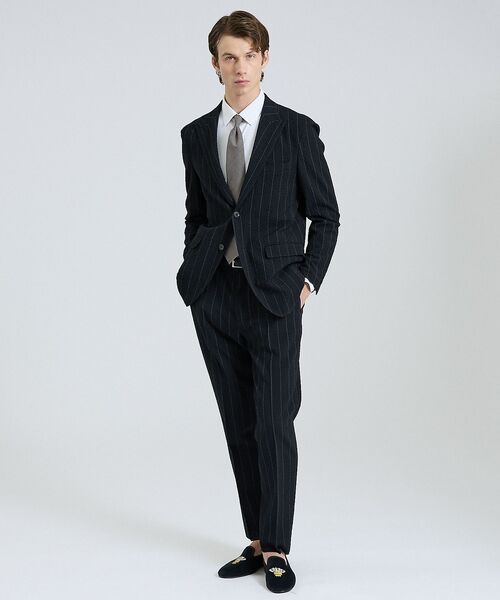 DESIGNWORKS / デザインワークス テーラードジャケット | 【26S/S】ウールストレッチサッカーピークドラペルジャケット / セットアップ | 詳細24