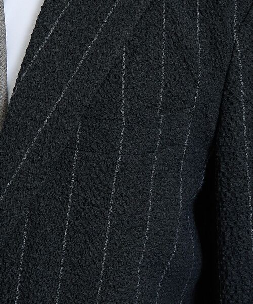 DESIGNWORKS / デザインワークス テーラードジャケット | 【26S/S】ウールストレッチサッカーピークドラペルジャケット / セットアップ | 詳細11