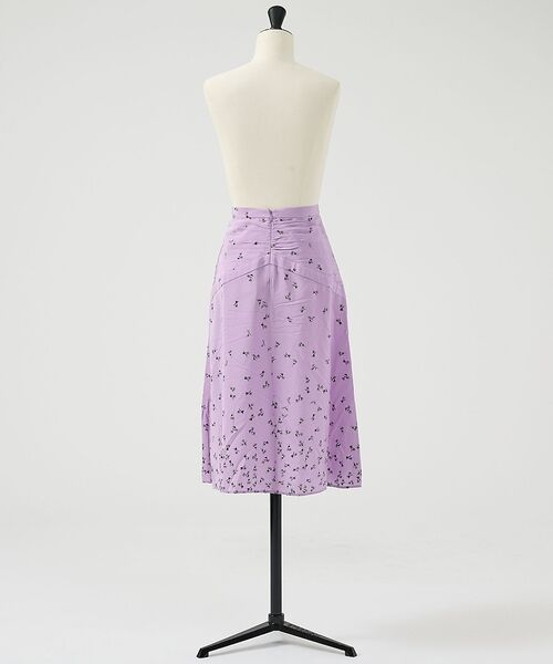 DESIGNWORKS / デザインワークス ロング・マキシ丈スカート | 【N°21/ヌメロ ヴェントゥーノ】シルク 小花柄スカート | 詳細2