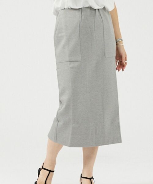 DESIGNWORKS / デザインワークス ミニ・ひざ丈スカート | ダンボールニットタイトスカート | 詳細5