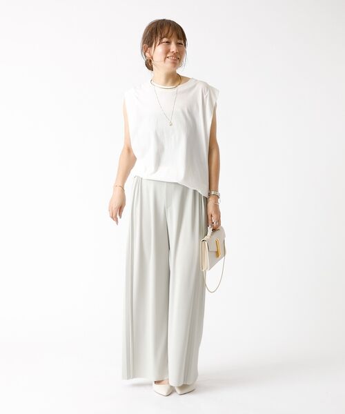 DESIGNWORKS / デザインワークス パンツ | サイドプリーツワイドパンツ | 詳細3