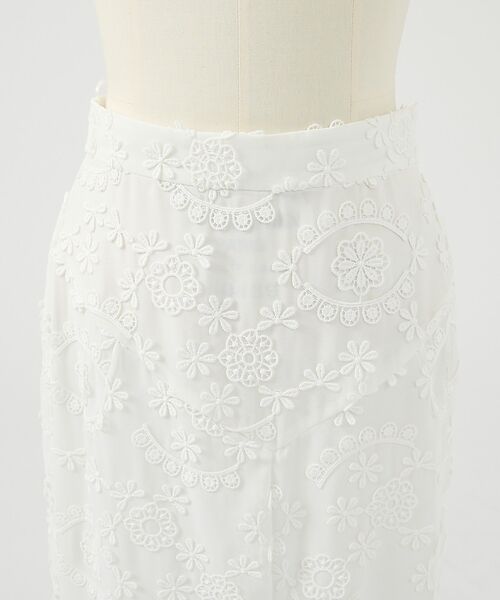 DESIGNWORKS / デザインワークス ミニ・ひざ丈スカート | 【N°21/ヌメロ ヴェントゥーノ】 レースタイトスカート | 詳細6