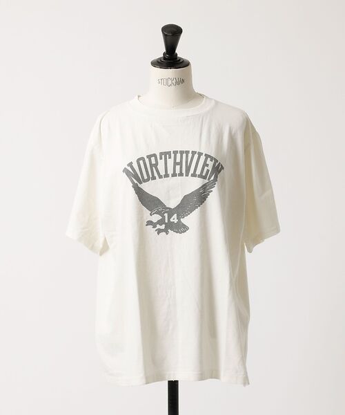 DESIGNWORKS / デザインワークス Tシャツ | 【REMI RELIEF/レミレリーフ】SP加工 New fit-Tシャツ NO（オフホワイト）