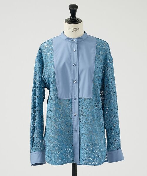 DESIGNWORKS / デザインワークス シャツ・ブラウス | 【セットアップ対応】コードレースドッキングシャツ【予約】 | 詳細27