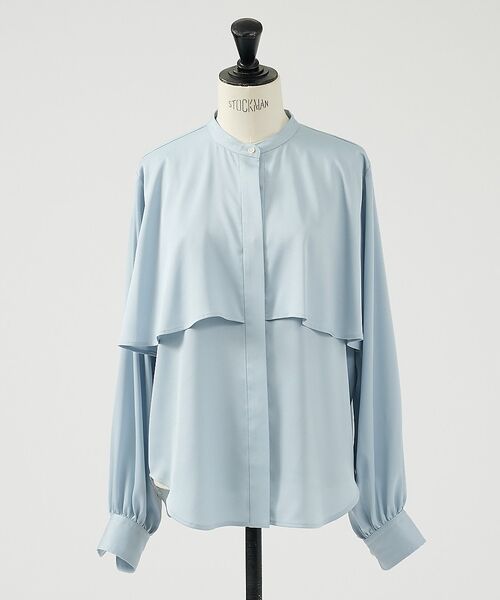 DESIGNWORKS / デザインワークス シャツ・ブラウス | サテンアムンゼンボウタイ付きラッフルブラウス【予約】 | 詳細13
