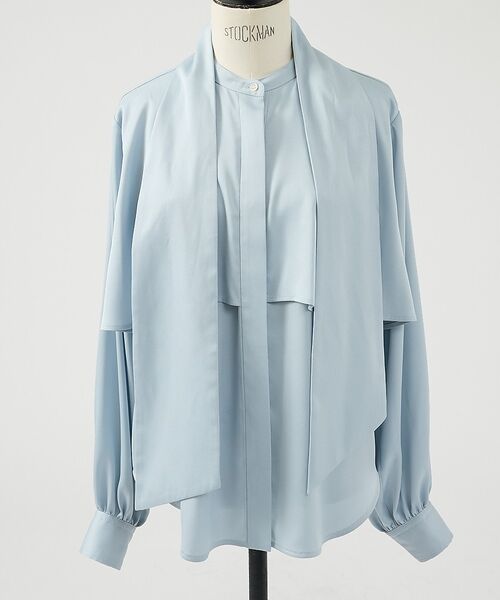 DESIGNWORKS / デザインワークス シャツ・ブラウス | サテンアムンゼンボウタイ付きラッフルブラウス【予約】 | 詳細19