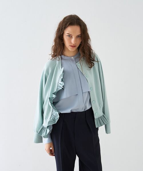 DESIGNWORKS / デザインワークス シャツ・ブラウス | サテンアムンゼンボウタイ付きラッフルブラウス【予約】 | 詳細21