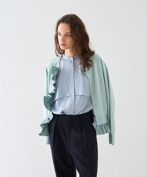 DESIGNWORKS / デザインワークス シャツ・ブラウス | サテンアムンゼンボウタイ付きラッフルブラウス【予約】 | 詳細22