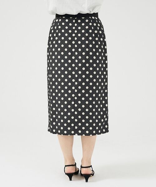 DESIGNWORKS / デザインワークス ミニ・ひざ丈スカート | 【セットアップ対応】ドットプリントミドル丈スカート【予約】 | 詳細19