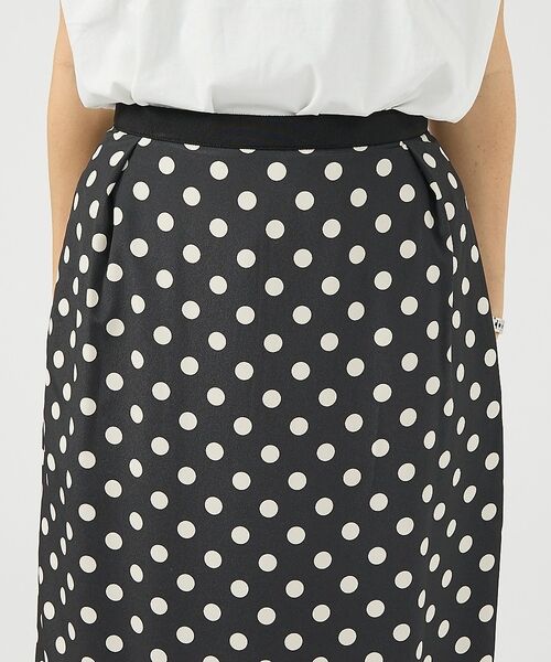 DESIGNWORKS / デザインワークス ミニ・ひざ丈スカート | 【セットアップ対応】ドットプリントミドル丈スカート【予約】 | 詳細22