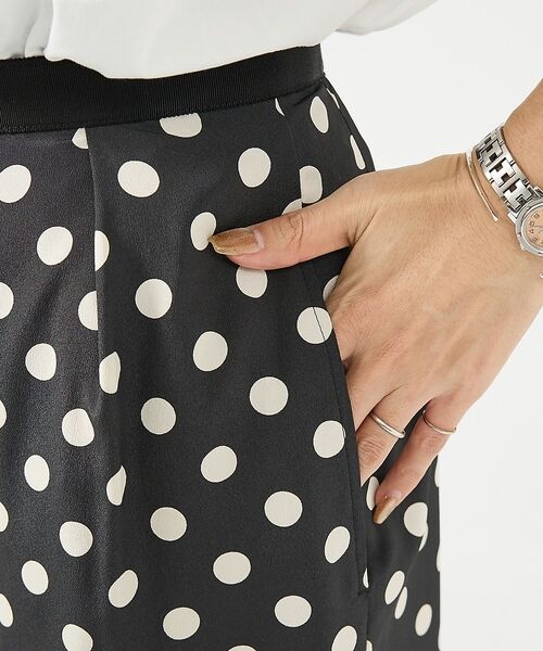DESIGNWORKS / デザインワークス ミニ・ひざ丈スカート | 【セットアップ対応】ドットプリントミドル丈スカート【予約】 | 詳細23