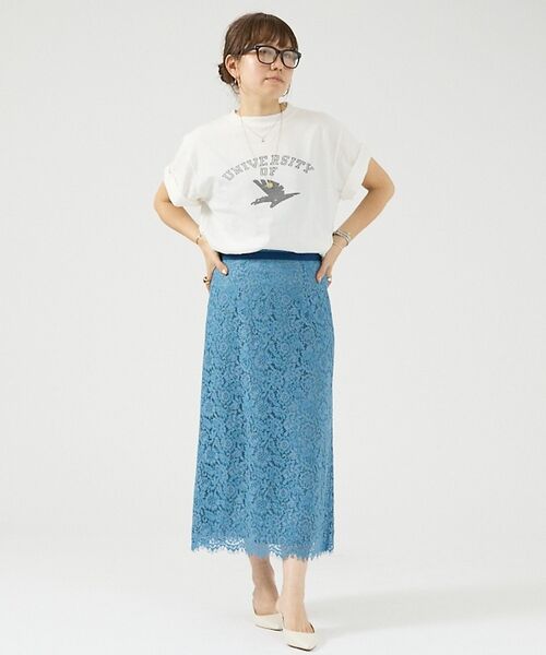 DESIGNWORKS / デザインワークス ミニ・ひざ丈スカート | 【セットアップ対応】コードレーススカート【予約】 | 詳細22