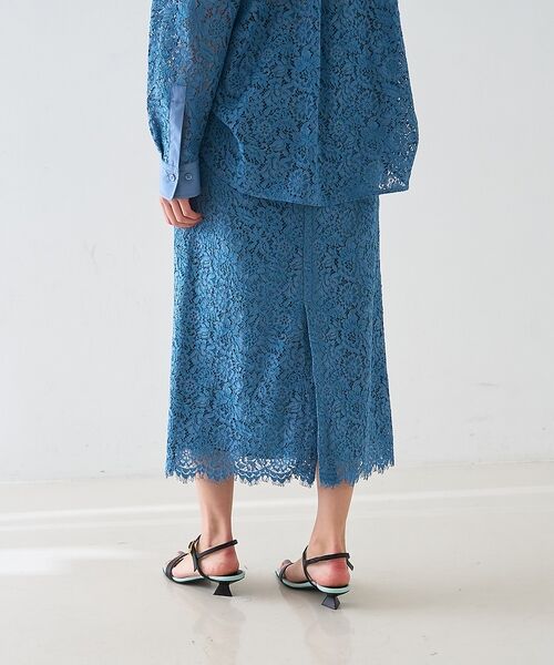 DESIGNWORKS / デザインワークス ミニ・ひざ丈スカート | 【セットアップ対応】コードレーススカート【予約】 | 詳細16