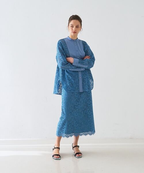 DESIGNWORKS / デザインワークス ミニ・ひざ丈スカート | 【セットアップ対応】コードレーススカート【予約】 | 詳細19