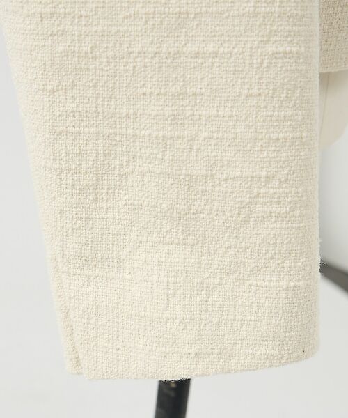 DESIGNWORKS / デザインワークス ノーカラージャケット | ロービングドビーショートパイピングジャケット【予約】 | 詳細12