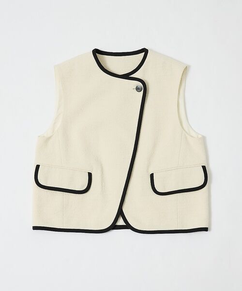 DESIGNWORKS / デザインワークス ベスト | ロービングドビーショートパイピングベスト【予約】 | 詳細17