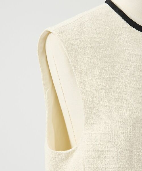 DESIGNWORKS / デザインワークス ベスト | ロービングドビーショートパイピングベスト【予約】 | 詳細18