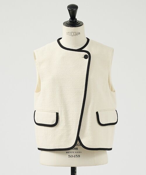 DESIGNWORKS / デザインワークス ベスト | ロービングドビーショートパイピングベスト【予約】 | 詳細19