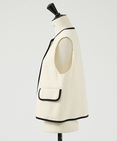 DESIGNWORKS / デザインワークス ベスト | ロービングドビーショートパイピングベスト【予約】 | 詳細20