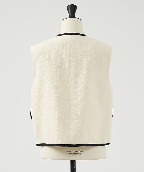 DESIGNWORKS / デザインワークス ベスト | ロービングドビーショートパイピングベスト【予約】 | 詳細21