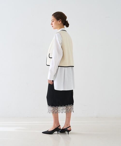 DESIGNWORKS / デザインワークス ベスト | ロービングドビーショートパイピングベスト【予約】 | 詳細3