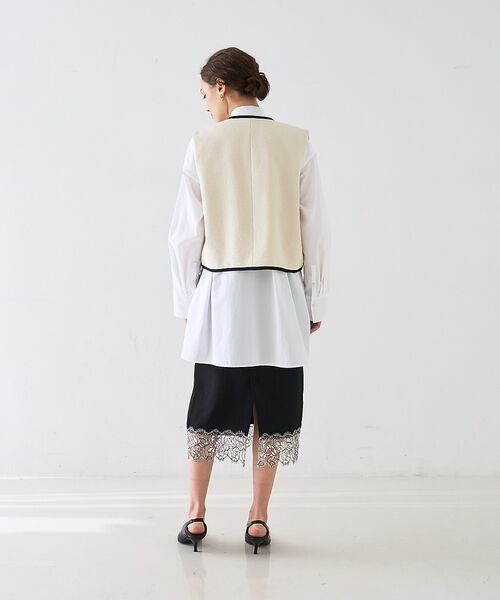 DESIGNWORKS / デザインワークス ベスト | ロービングドビーショートパイピングベスト【予約】 | 詳細4