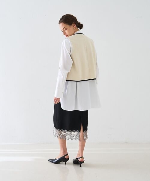 DESIGNWORKS / デザインワークス ベスト | ロービングドビーショートパイピングベスト【予約】 | 詳細5