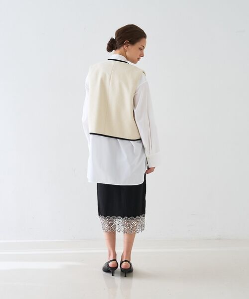 DESIGNWORKS / デザインワークス ベスト | ロービングドビーショートパイピングベスト【予約】 | 詳細6