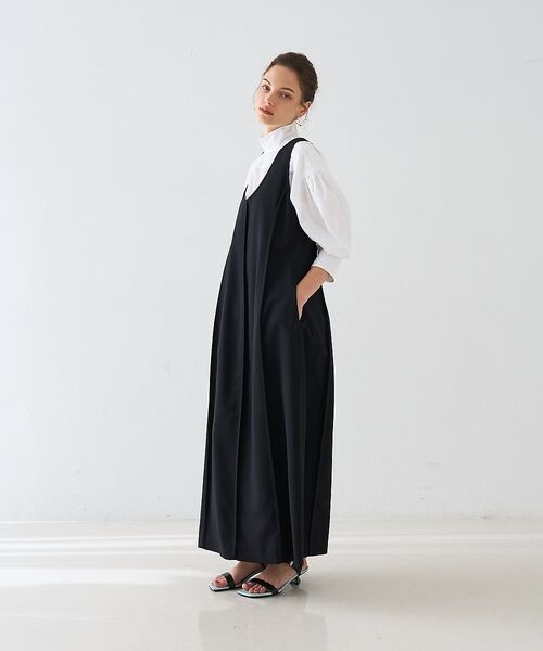 DESIGNWORKS / デザインワークス ワンピース | サマーウールフォルムワンピース【予約】 | 詳細10