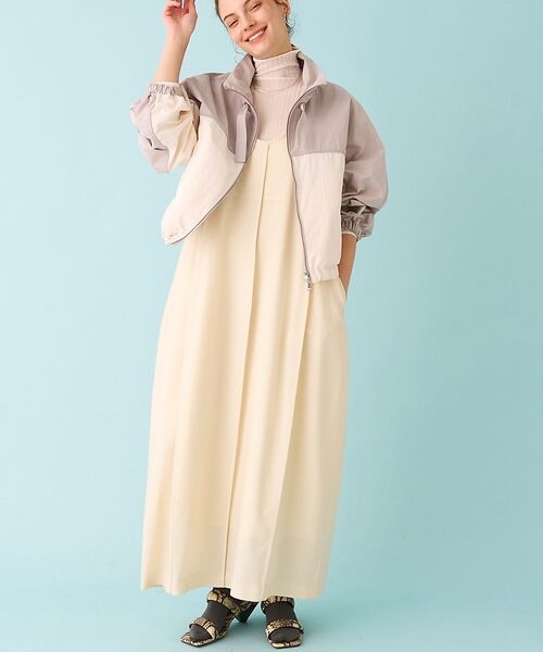 DESIGNWORKS / デザインワークス ワンピース | サマーウールフォルムワンピース【予約】（クリーム）