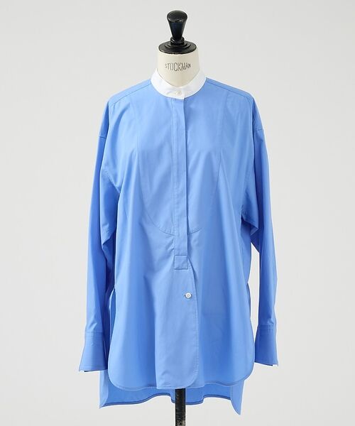 DESIGNWORKS / デザインワークス シャツ・ブラウス | スタンドカラーロングシャツ【予約】 | 詳細30