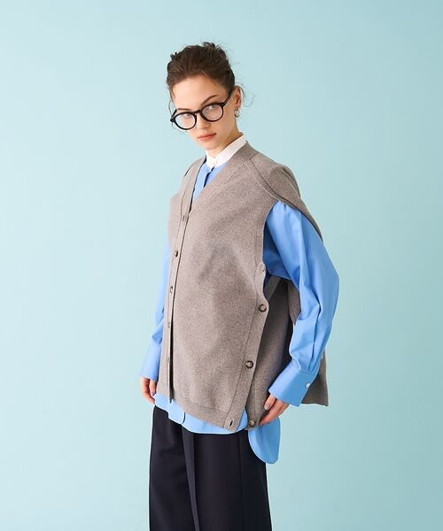 DESIGNWORKS / デザインワークス シャツ・ブラウス | スタンドカラーロングシャツ【予約】 | 詳細24