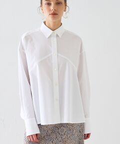 DESIGNWORKS / デザインワークス シャツ・ブラウス | シルケットペプラムシャツ【予約】