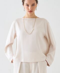 DESIGNWORKS / デザインワークス シャツ・ブラウス | 【セットアップ対応】グレースボートネックブラウス【予約】