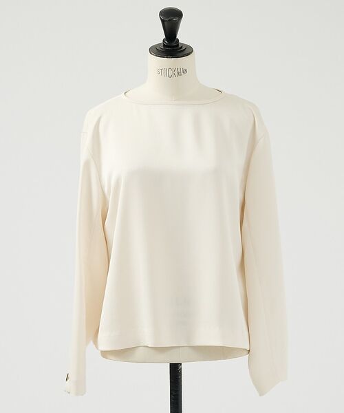 DESIGNWORKS / デザインワークス シャツ・ブラウス | 【セットアップ対応】グレースボートネックブラウス【予約】 | 詳細23