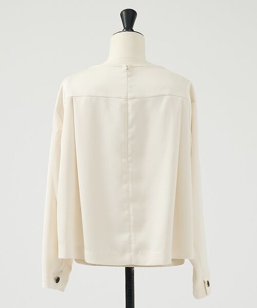 DESIGNWORKS / デザインワークス シャツ・ブラウス | 【セットアップ対応】グレースボートネックブラウス【予約】 | 詳細25